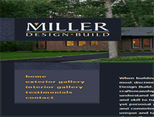 Tablet Screenshot of millerdesignbuild.com